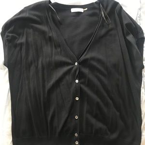 Short sleeve cardigan